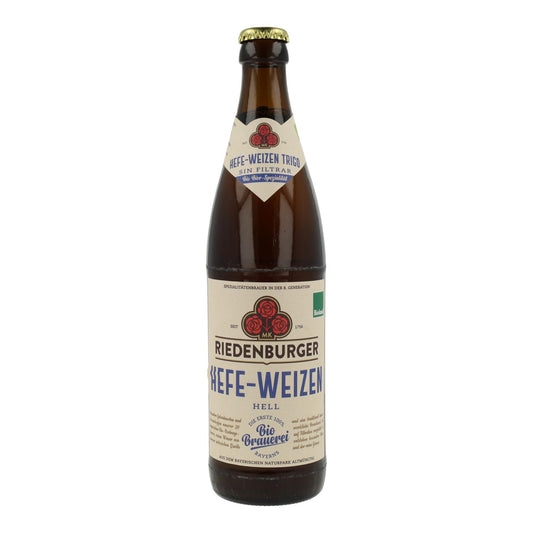 Bière biologique Weiss de blé Riedenburger 50 cl