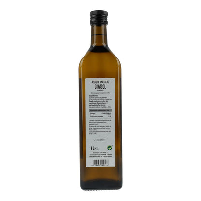 Ökologisches Sonnenblumenöl, 1 l. Natursoy