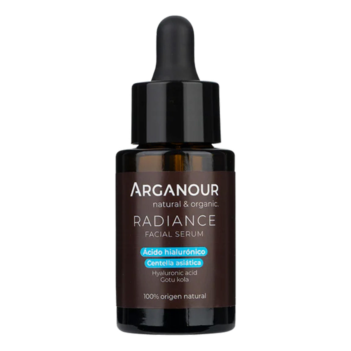 Gesichtsserum Radiance Hyaluronsäure und Indischer Wassernabel Arganour 30 ml