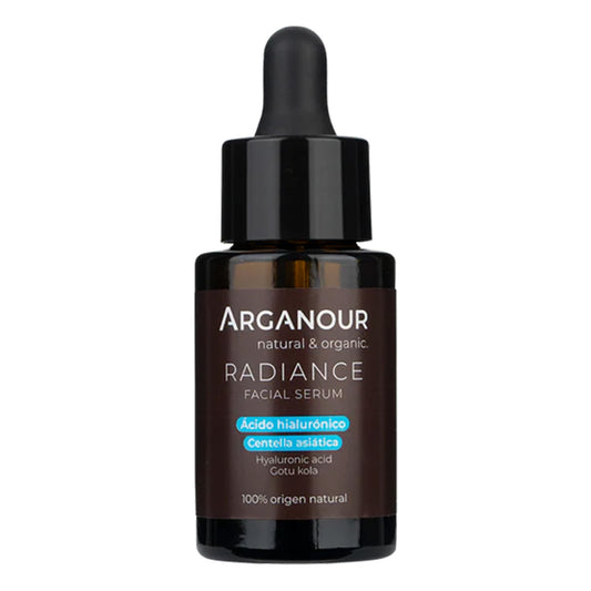 Serum do twarzy Radiance z kwasem hialuronowym i wąkrotką azjatycką Arganour 30 ml