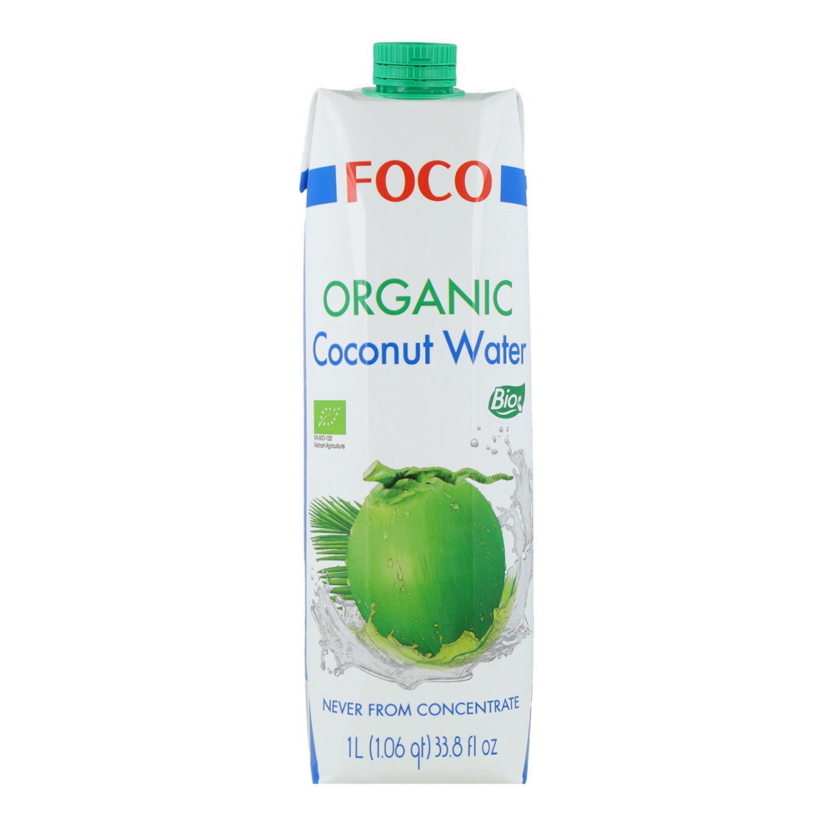 Agua de coco pura 100% ECO Natural Foco 1L