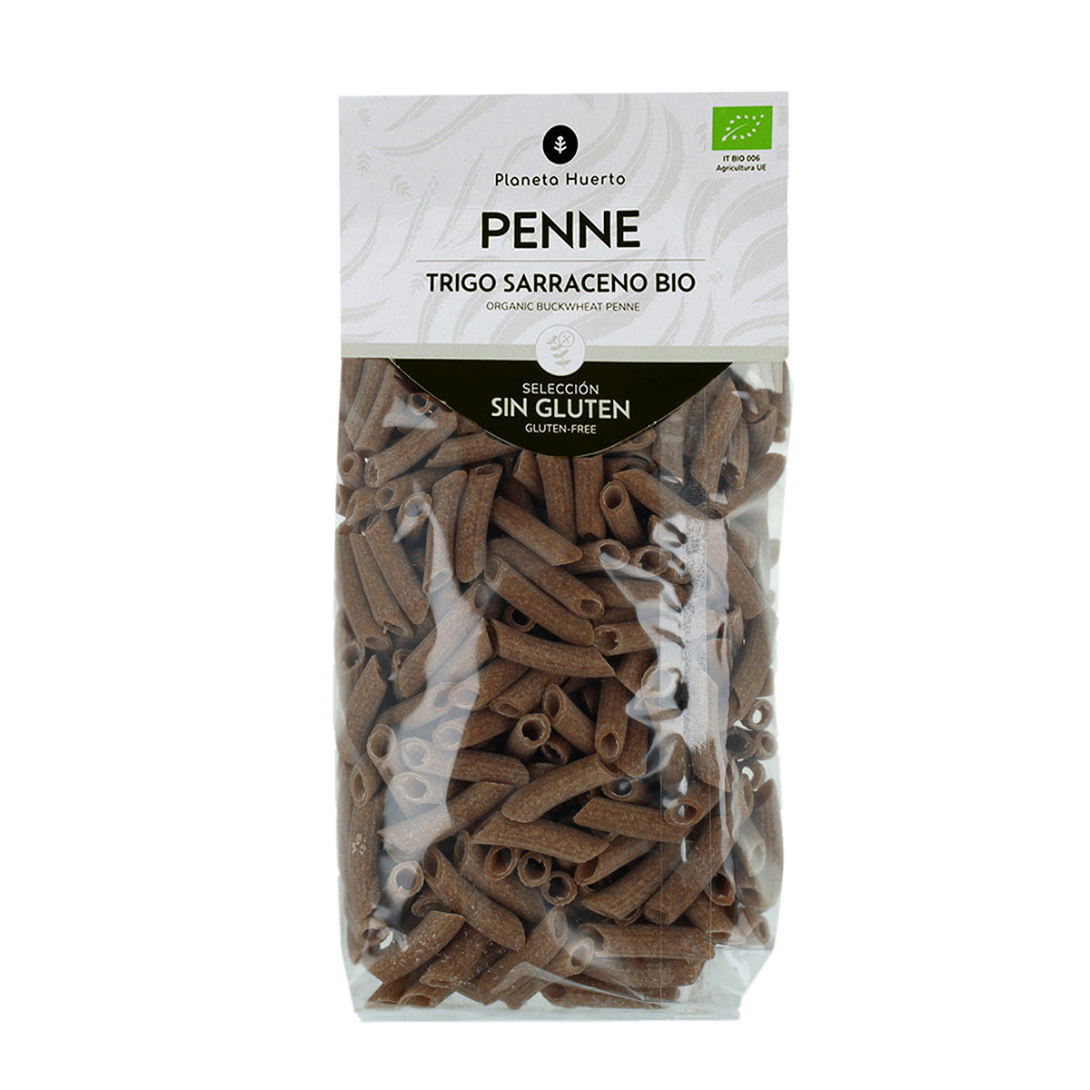Maccheroni di grano saraceno ECO senza glutine Planeta Huerto 500 g
