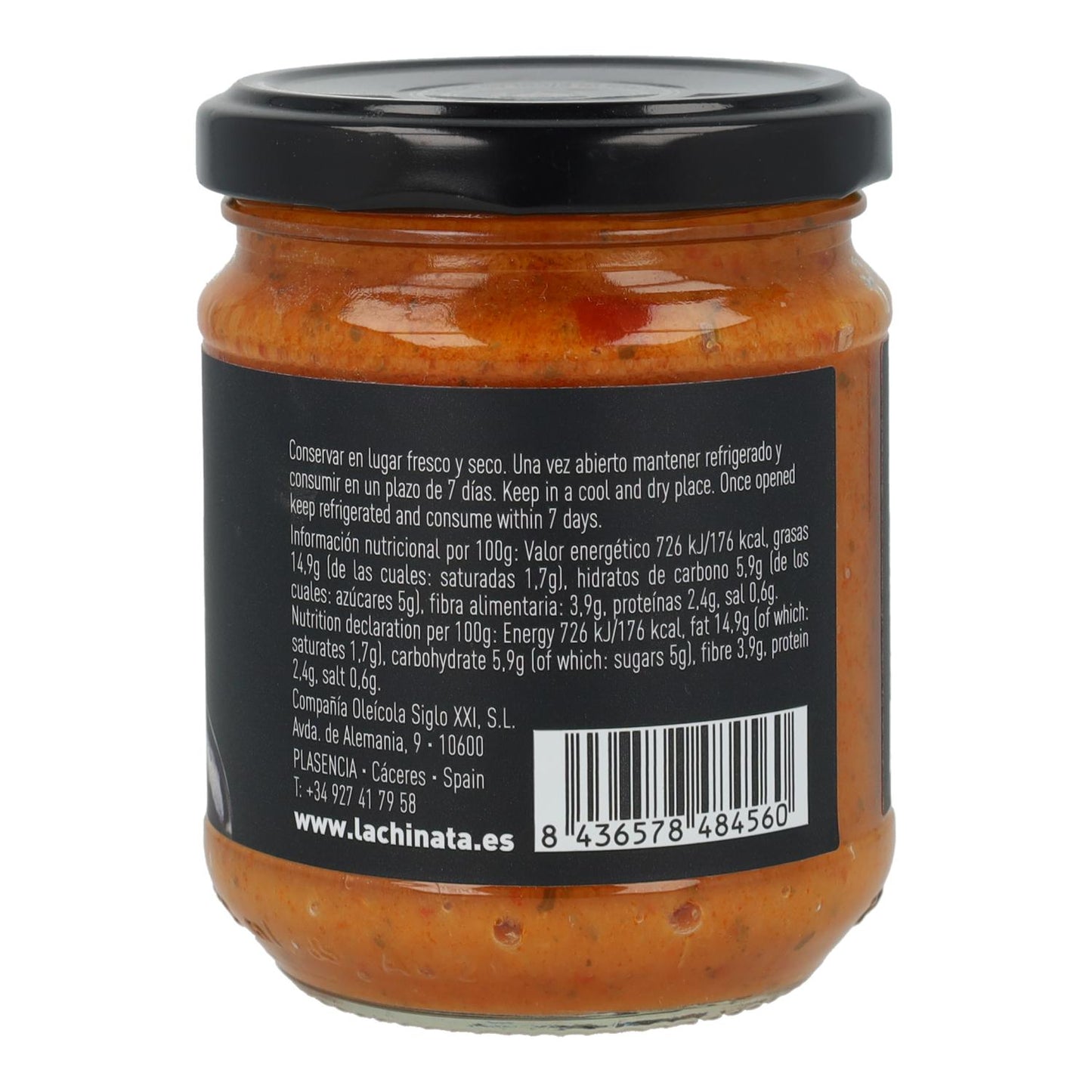 Krem z papryki i bakłażana La Chinata 180 g