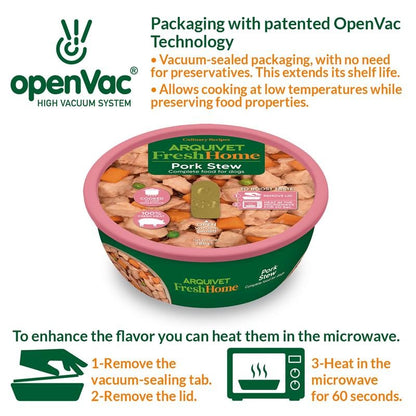Arquivet Fresh Home Pork Stew Mokra karma dla psów z wieprzowiną 280 g