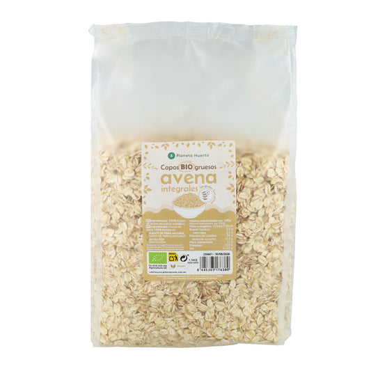 Flocons d'avoine grossiers sans gluten ECO Planeta Huerto 1,5 Kg