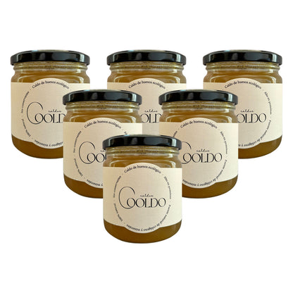 Confezione da 6 brodi di ossa Cooldo 300 ml