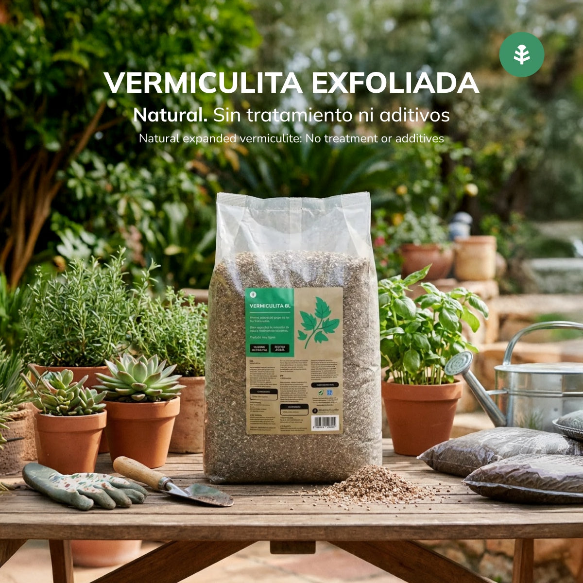 Vermiculite Planeta Huerto 8 Litri