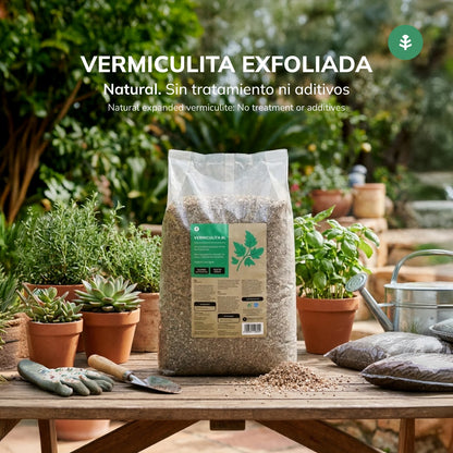 Vermiculite Planeta Huerto 8 Litri