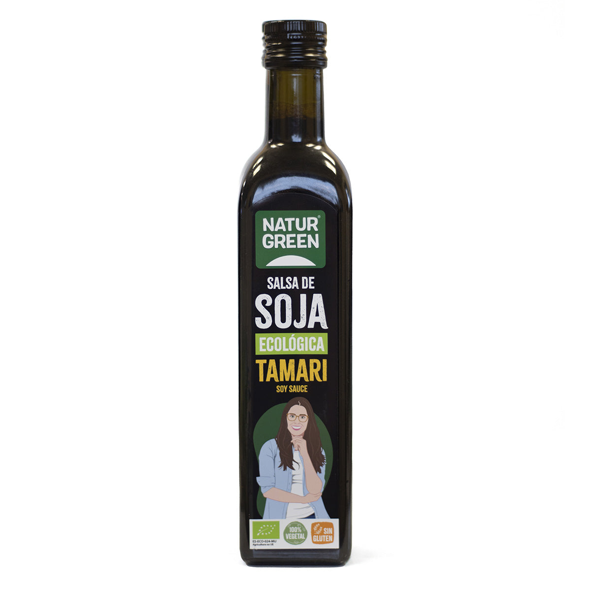 Tamari Naturgreen fles van 500 ml
