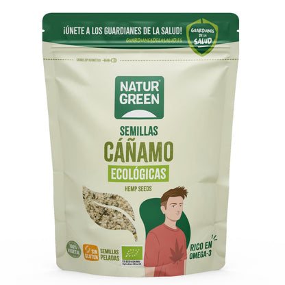 Graines de chanvre décortiquées Naturgreen 400 g