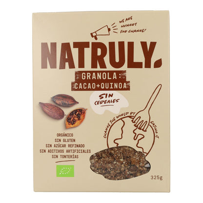 Granola med kakao och quinoa Bio Natruly 325 g