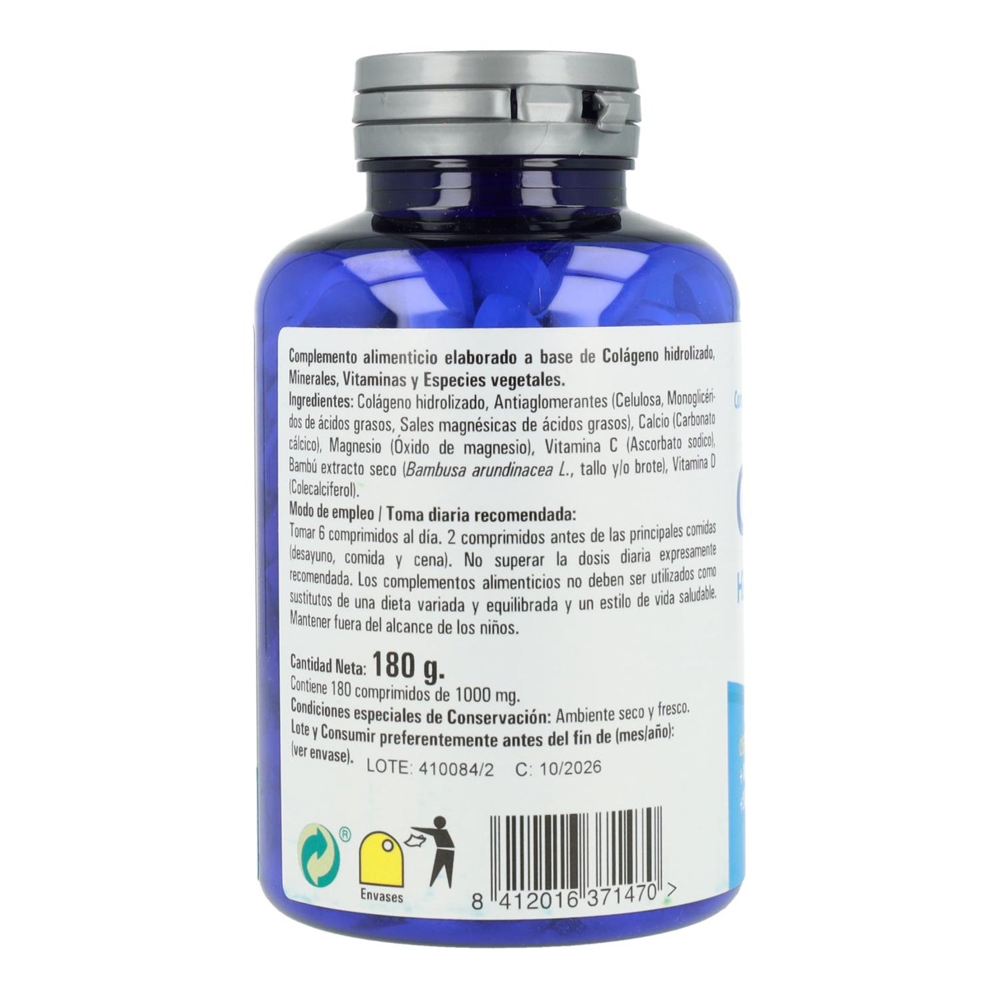 PC collagène zentrum hydrolysé Ynsadiet 180 gélules