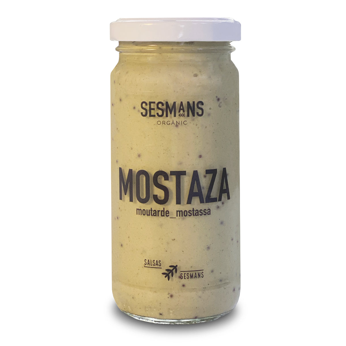 Biologische mosterdsaus Sesmans 240 ml