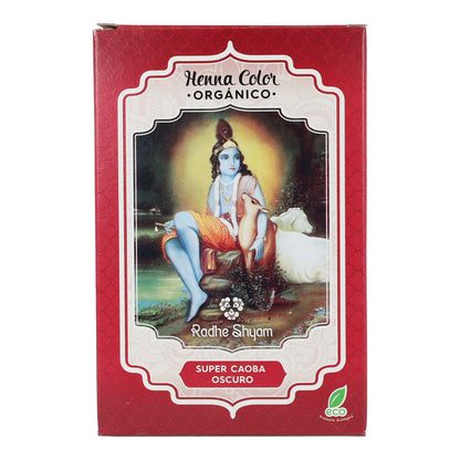 Henna poeder super donker mahonie Radhe Shyam 100 g
