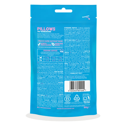 Zalmhapjes Natuurlijke snacks voor katten Edgard Cooper 60 g