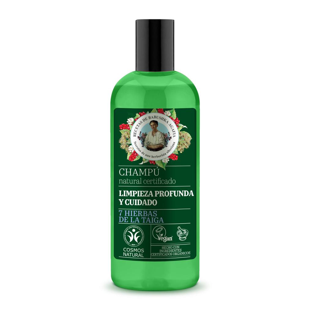 Shampooing naturel certifié nettoyage en profondeur et soin Agafia Natura Siberica 260 ml