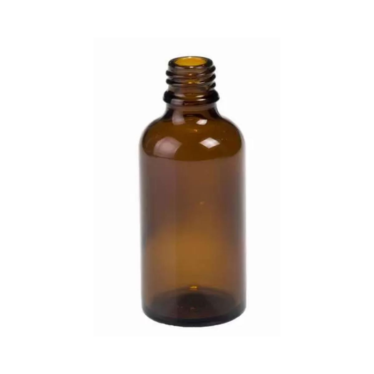 Amberkleurige glazen fles, Camassia 50 ml