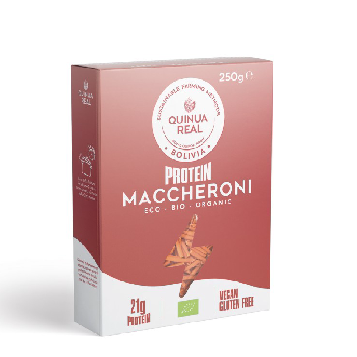 Macheroni Protein Paste with Royal Quinoa, Rice and Lentils, Gluten-Free Royal Quinoa 250 g