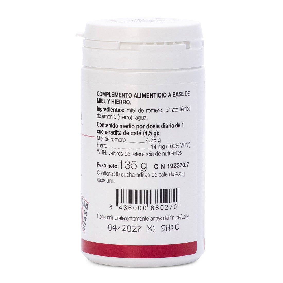 Eisen mit Honig Ana Maria LaJusticia 135 g