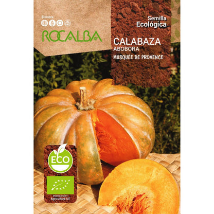 Graines de courge musquée de Provence bio Rocalba