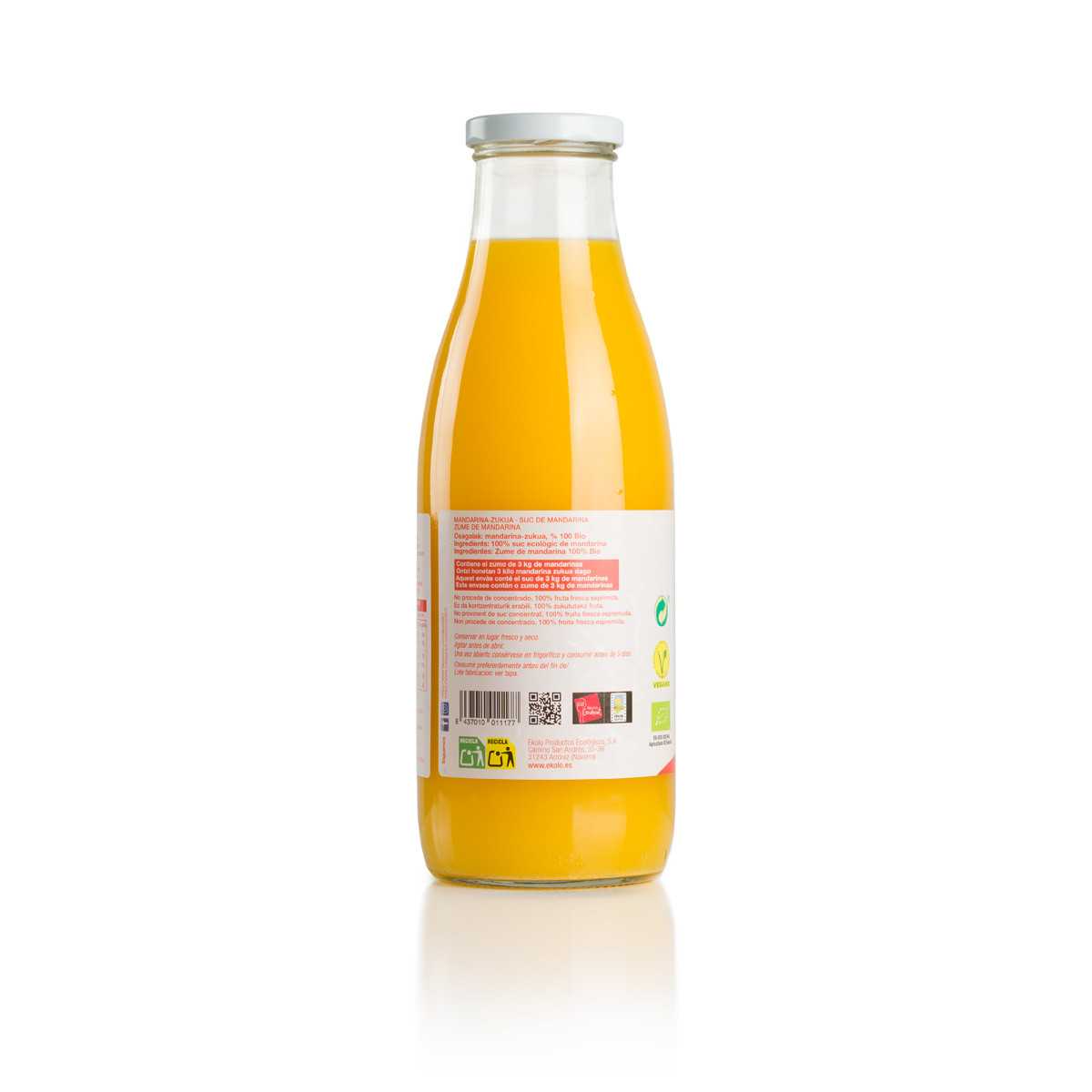 Ékolo 100% Organic Mandarin Juice 750 ml