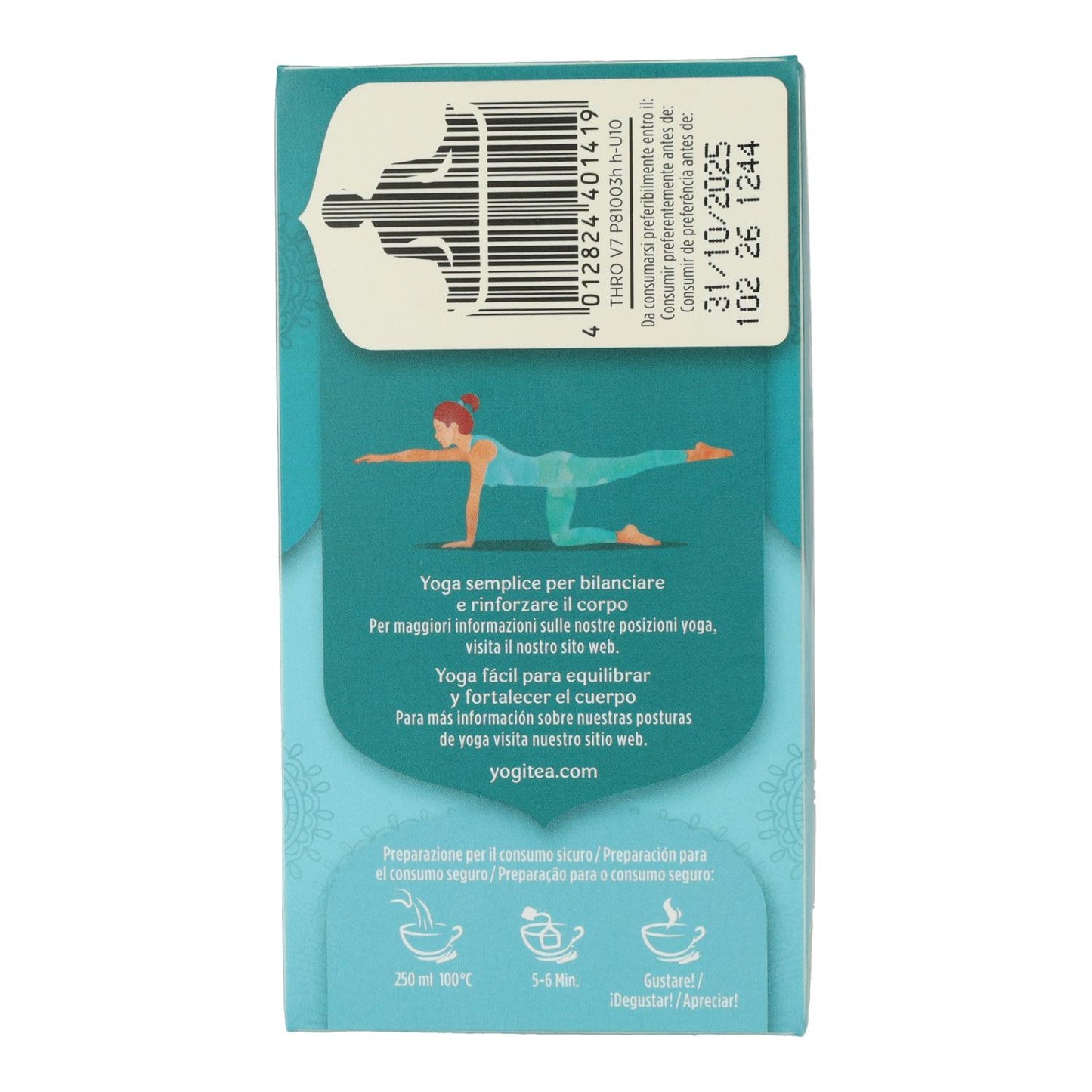 Yogi Tea BIO Voz Clara, 17 påsar