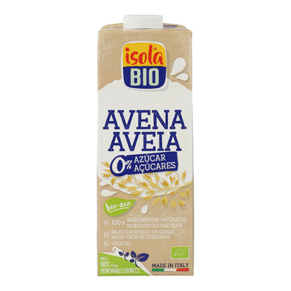 Haverdrank 0% suikers BIO, 1 l. Isola Bio