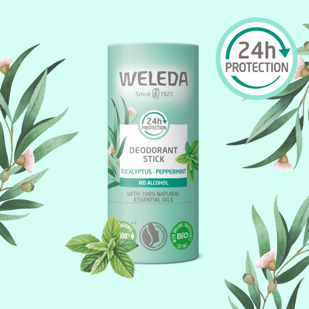WELEDA Deodorante Stick Eucalipto 50 g