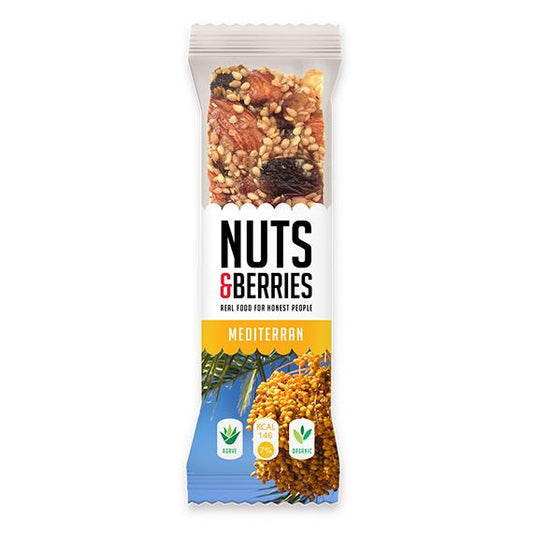 Barre méditerranéenne Nuts&Berries 40 g
