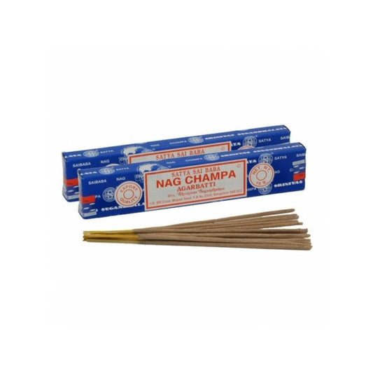Encens Nag Champa Sac et Satya 15 g