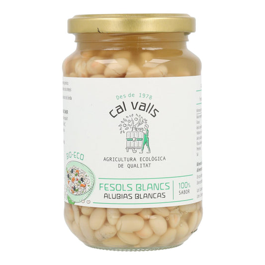 Haricots blancs cuits ECO Cal Valls 350 g