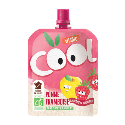 Pack 12x Cool Fruits Pomme Framboise 12x90g VITABIO