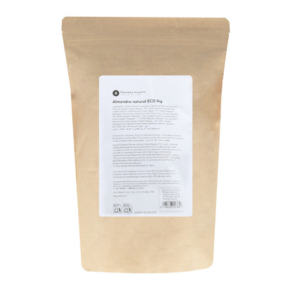 Natürliche Mandeln mit Haut ECO Planeta Huerto 1 kg