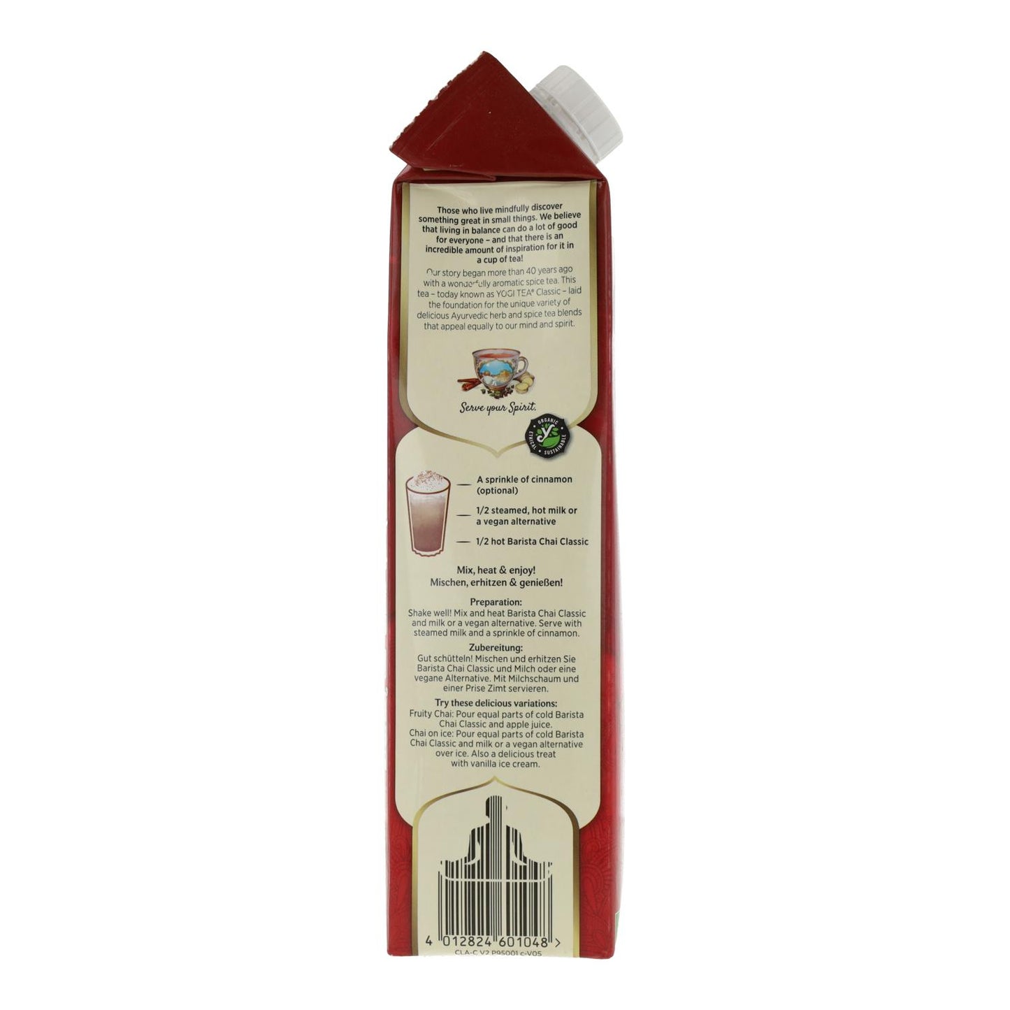 Bevanda Yogi Chai Barista Yogi Tea, 1 L