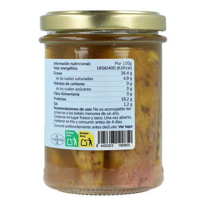 Confezione da 12 Melva in olio extravergine di oliva ECO Planeta Huerto 190 g