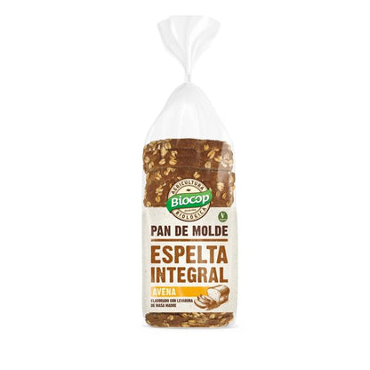 Biologisch volkoren spelt- en havermoutbrood Biocop 400 g