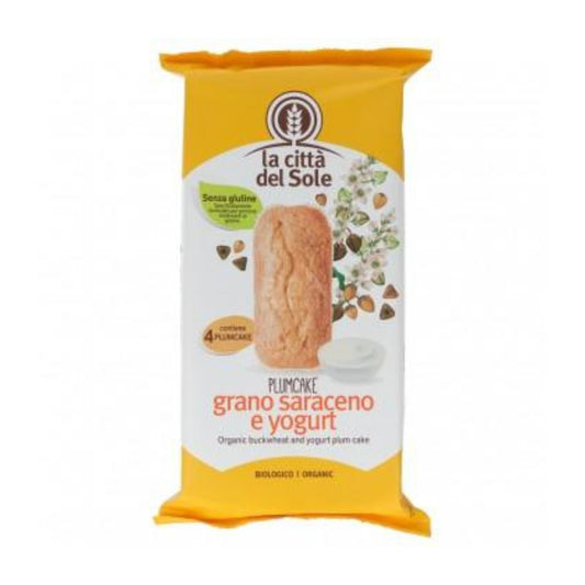 Buchweizen-Joghurt-Pflaumenkuchen, La Città del Sole, 4x45g