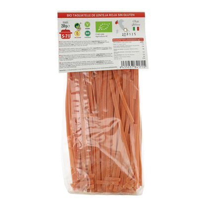 Tagliatelle di lenticchie rosse senza glutine bio Sol Natural 250 g