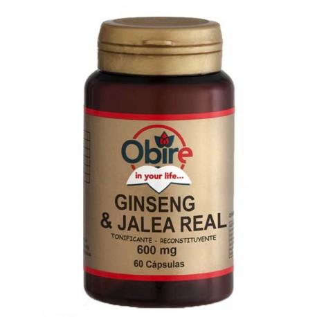 Ginseng och bidrottninggelé 600 mg Obire 60 kapslar