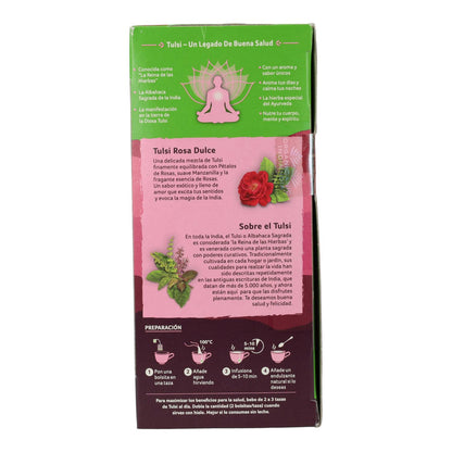 Tulsi Sweet Rose Organic India 25 påsar