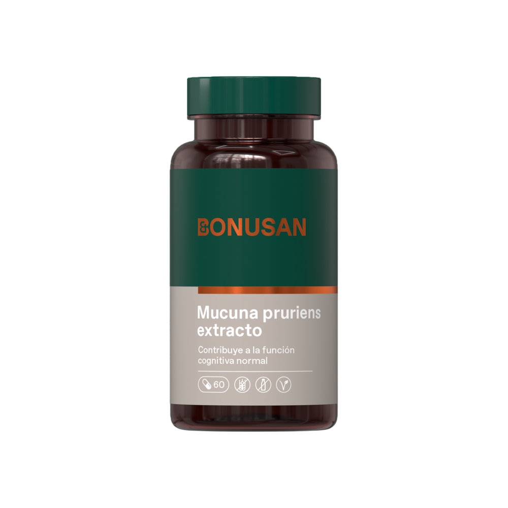 Pack of 2 Mucuna Pruriens, Bonusan, 60 capsules