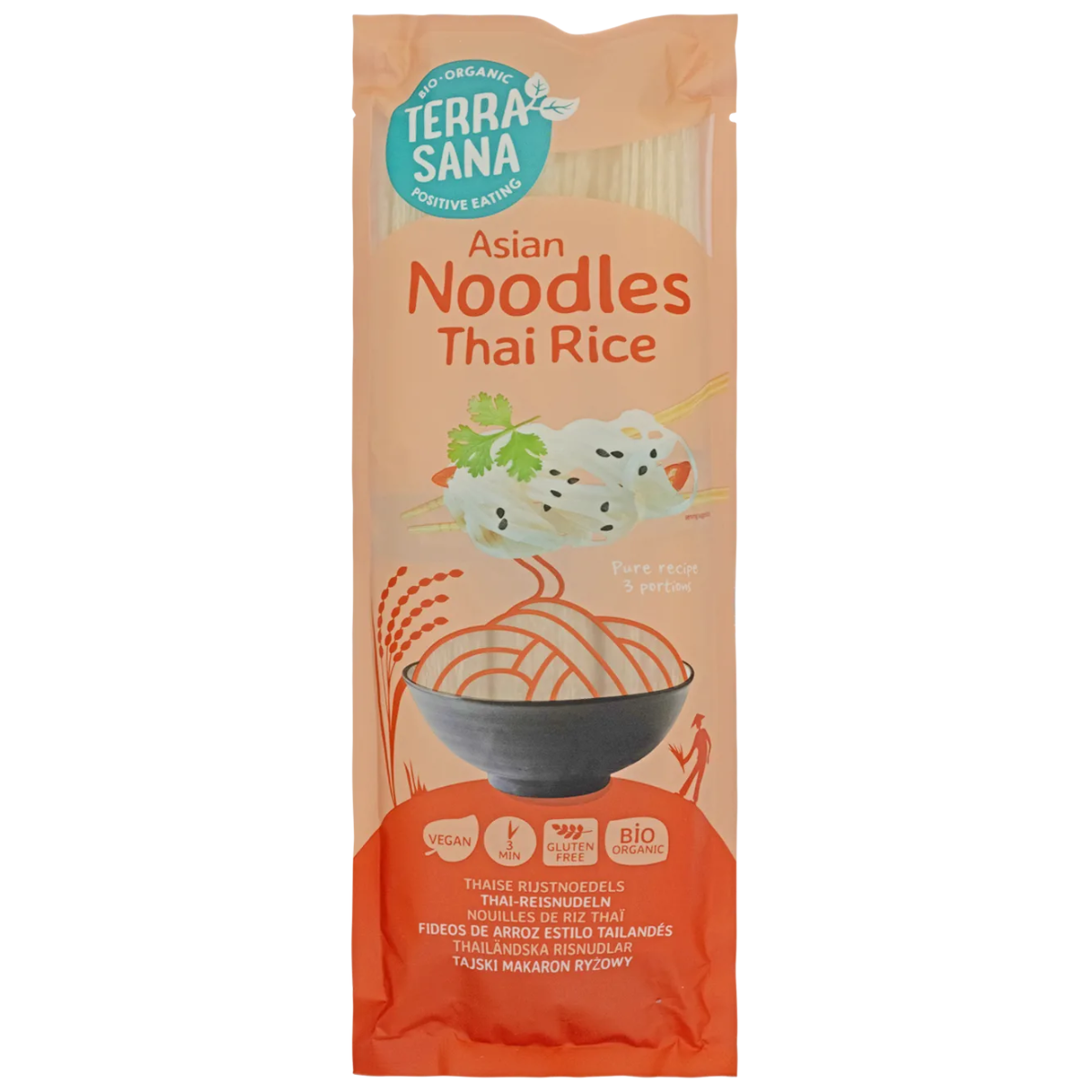 Nouilles de riz Noodles Thai Terrasana 250 g