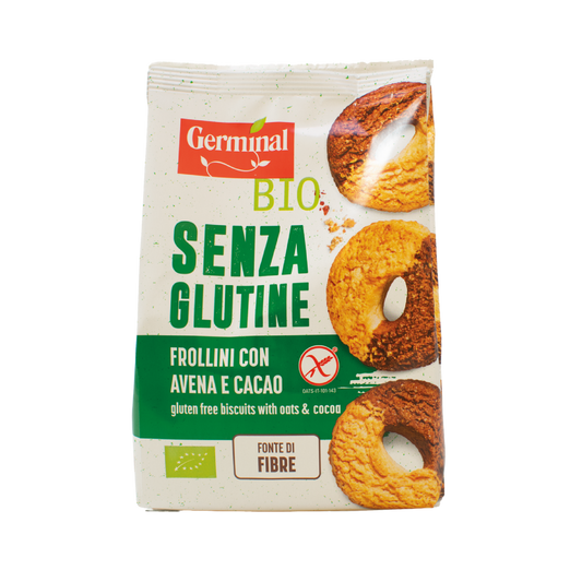 Germinal Organic Gluten-Free Oatmeal Cookies with Cocoa 250 g