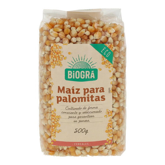 Mais per popcorn Biográ, 500 g