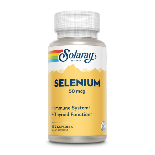 Sélénium 50 mcg Solaray 100 gélules