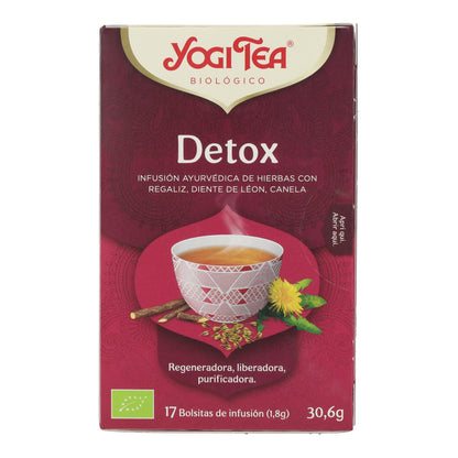 Thé Yogi BIO Détox, 17 sachets