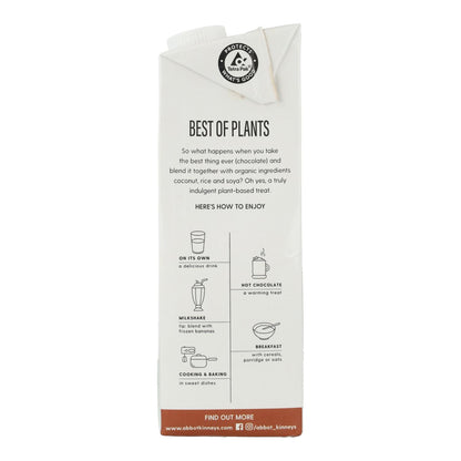 Bevanda vegetale Best Of Plants al cioccolato (cocco, soia e riso) Bio Abbot Kinney 1