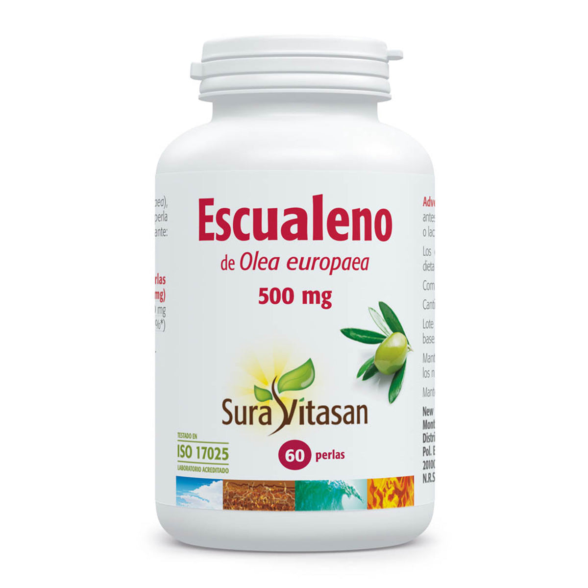 Squalene, Sura Vitasan, 60 capsules