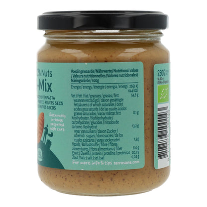 3-Mix Crema di frutta secca (senza arachidi) Terrasana 250 g