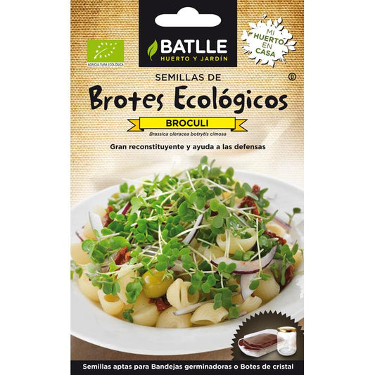 Organic Broccoli Seeds for Sprouts Batlle